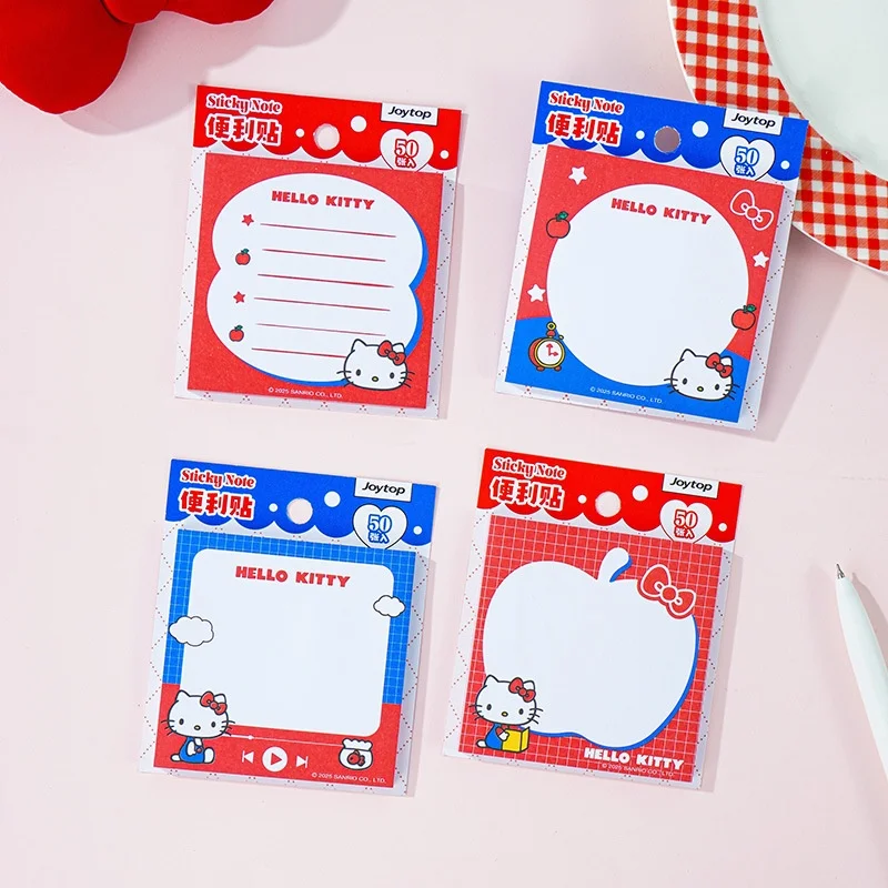 

24 шт./лот Kawaii Sanrio Kitty блокнот липкая заметка креативная канцелярская этикетка N Times блокнот закладка Post школьные принадлежности