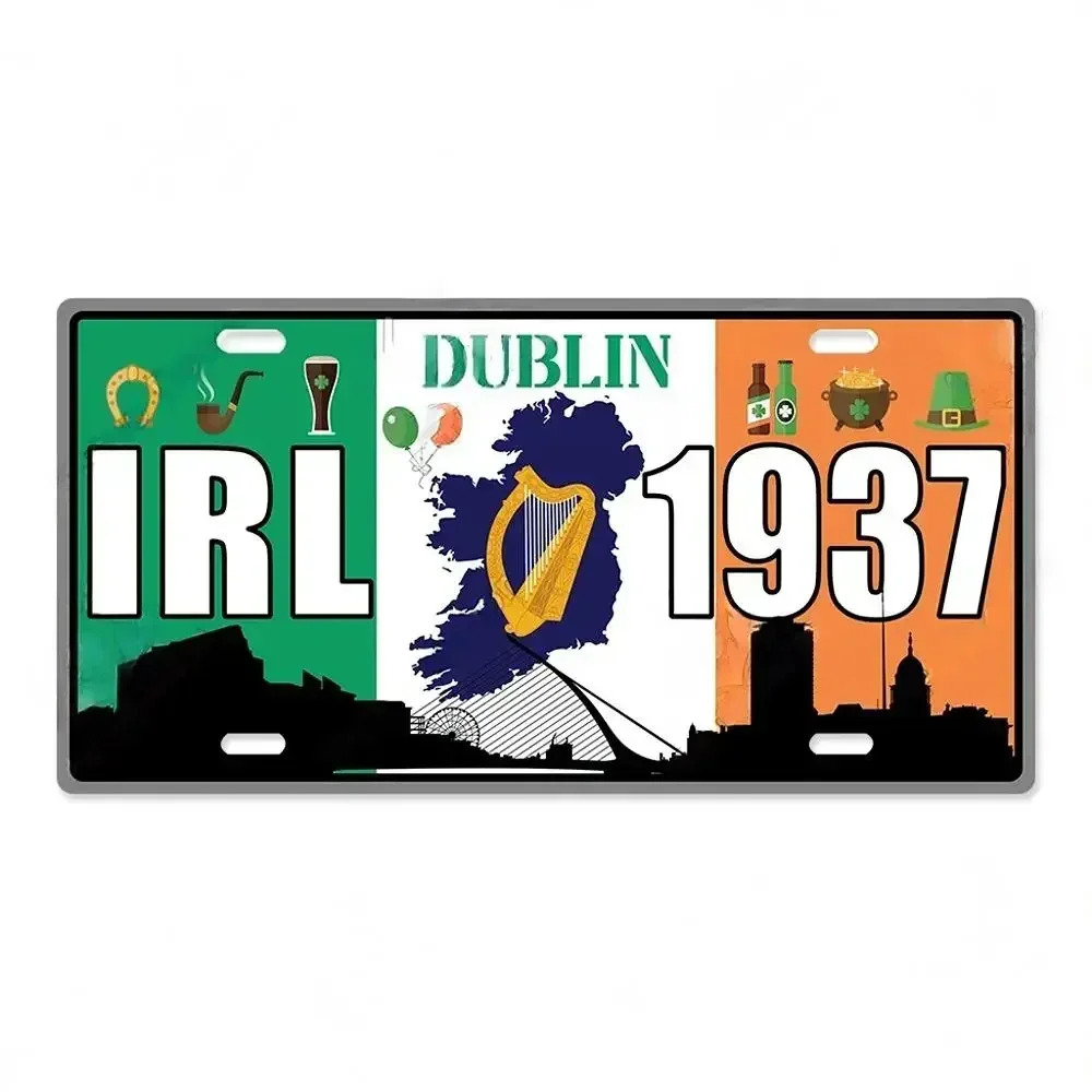 Fj Dekor Land Metall Zinn Zeichen Liz pour Wohnzimmer Wohnzimmer Wand Pub Club Mann Hühl