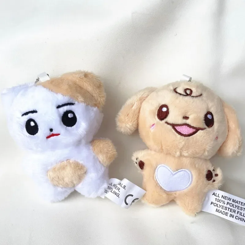 ของเล่นตุ๊กตาKpop JUNGWON HEESEUNG JAY JAKE SUNGHOON SUNOO NIKI Kawaiiการ์ตูนสัตว์Plushieพวงกุญแจอุปกรณ์เสริมคริสต์มาสของขวัญ