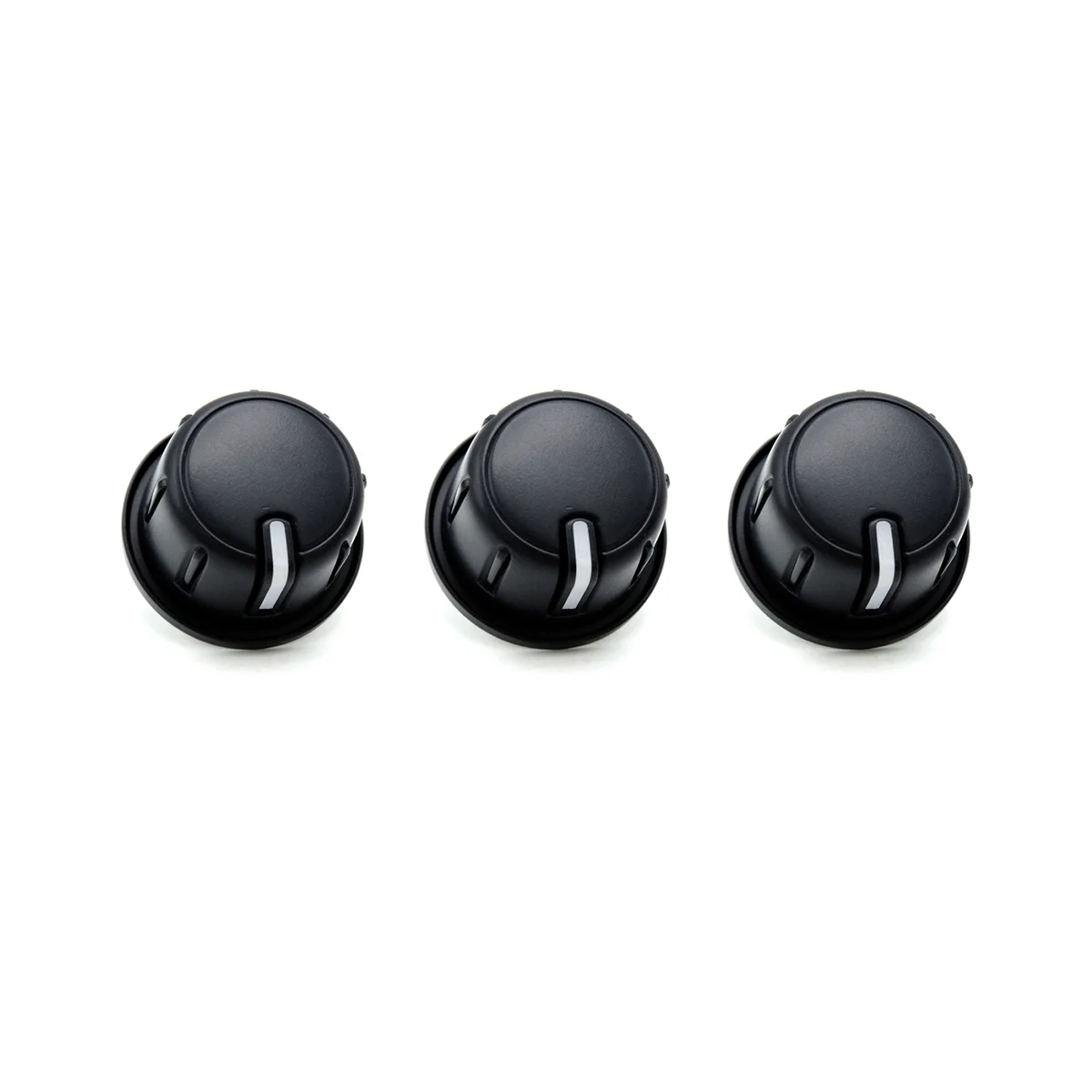 3Pcs Air Condition Switch Control Knob for Champ, Fortuner, 2012 -