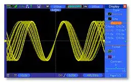 Hantek DSO5102P Digital Oscilloscope Portable 100MHz 2Channels 1GSa/s Record Length 40K USB Osciloscopio Oscilloscopes