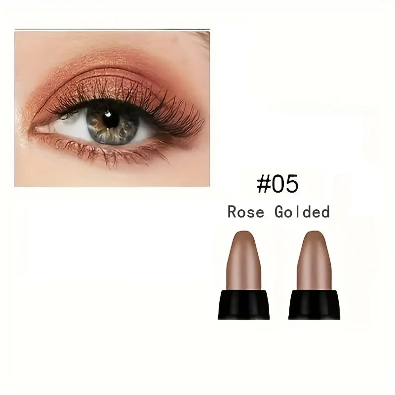 16-kleuren parelmoer eyeliner, kleur glitter waterdichte langdurige oogmake-up niet-vlekkende eyeliner