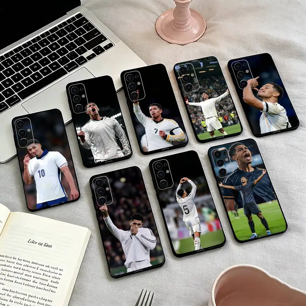 

Epc J-Jude B-Bellingham-m Phone Case For Samsung S25,S24,S21,S22,S23,S30,Ultra,S20,Plus,Fe,Soft Silicone Black Cover