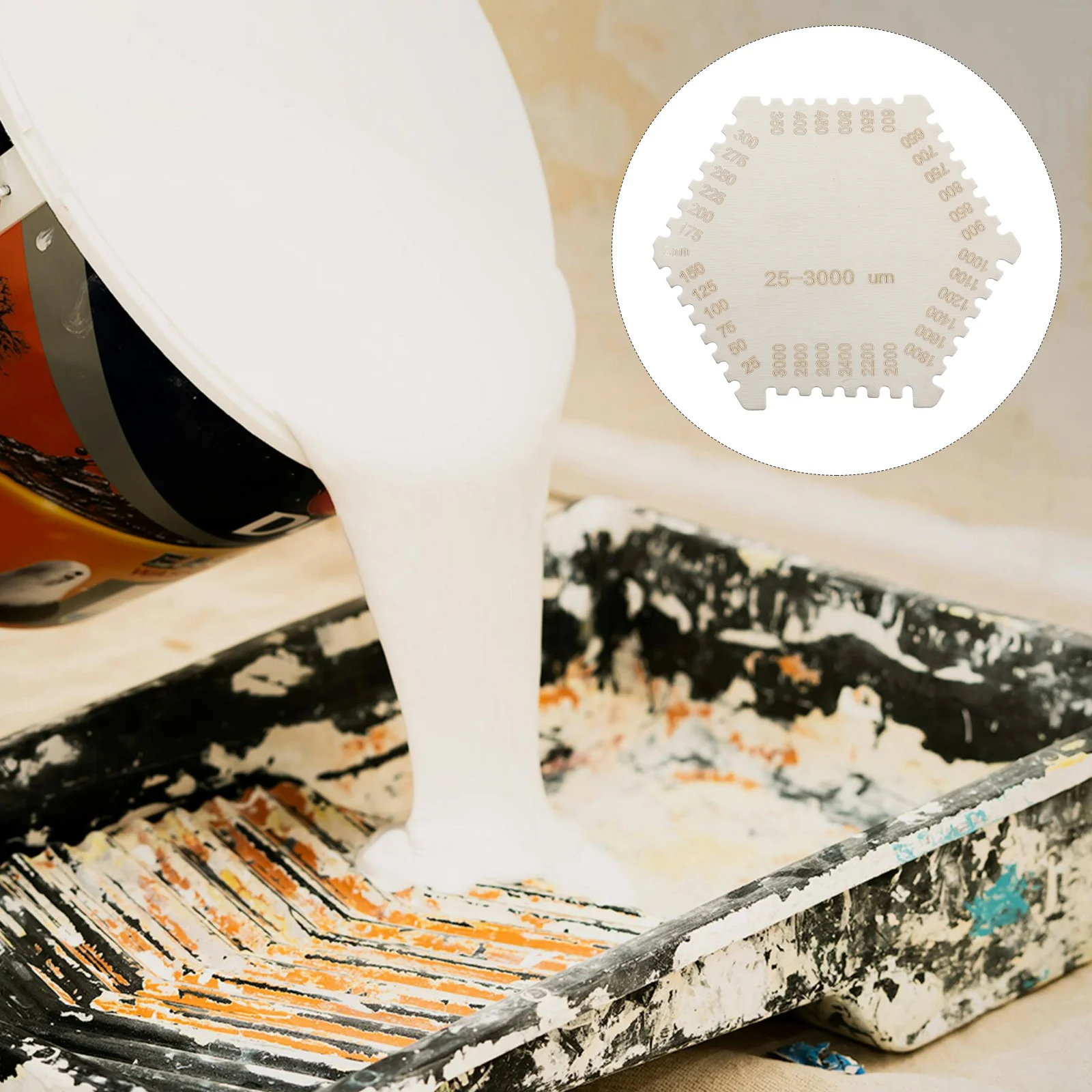 

Ergonomic Design Stainless Steel Thickness Gauge Convenient Efficient Tool for Professionals in Multiple Sectors