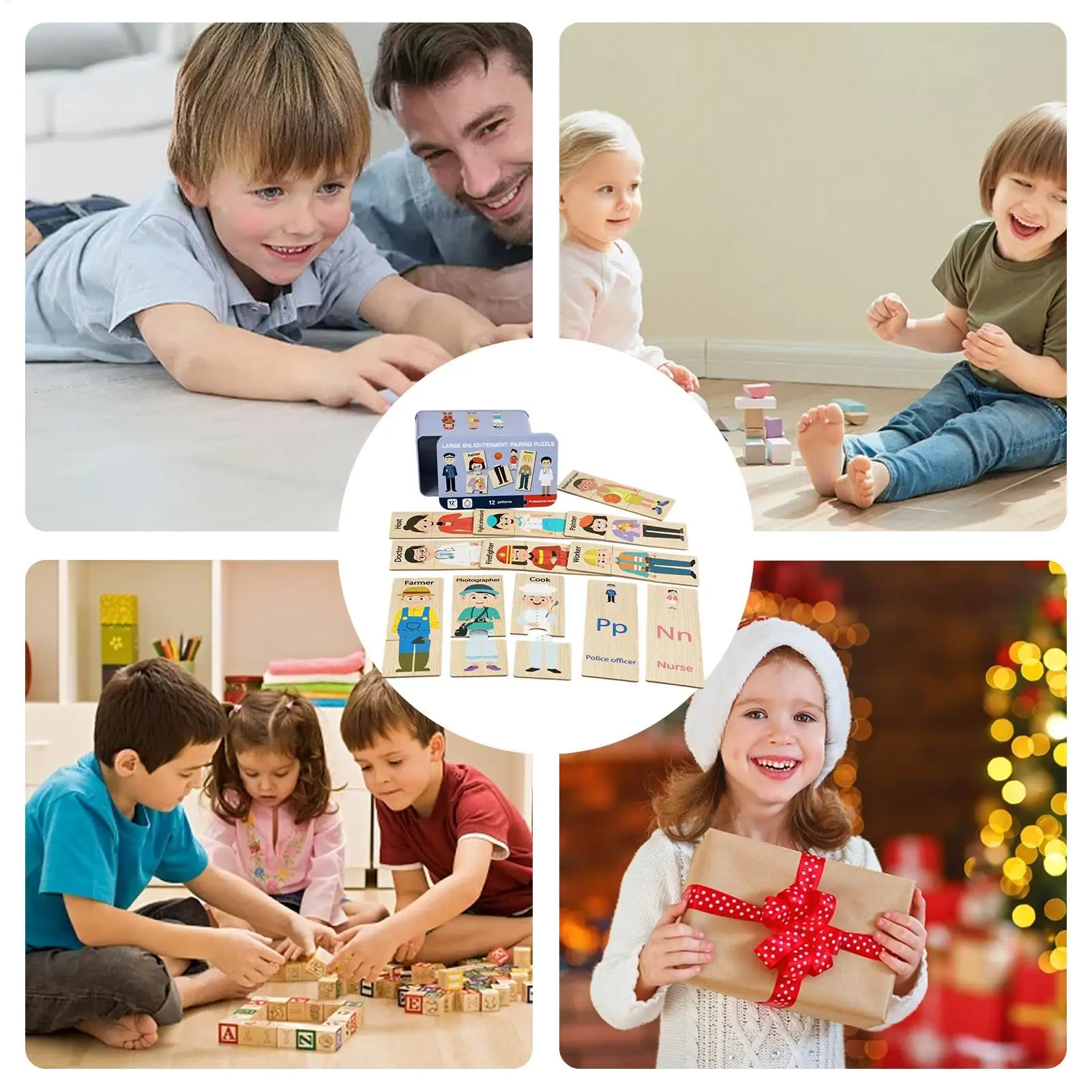 จิ๊กซอว์พัซเซิลของเล่นเสริมทักษะ STEM แบบอินเทอร์แอคทีฟ ของเล่นไม้จิ๊กซอว์พัซเซิลสำหรับเยาวชน วัยรุ่น ใช้ในบ้าน เดินทาง โรงเรียน