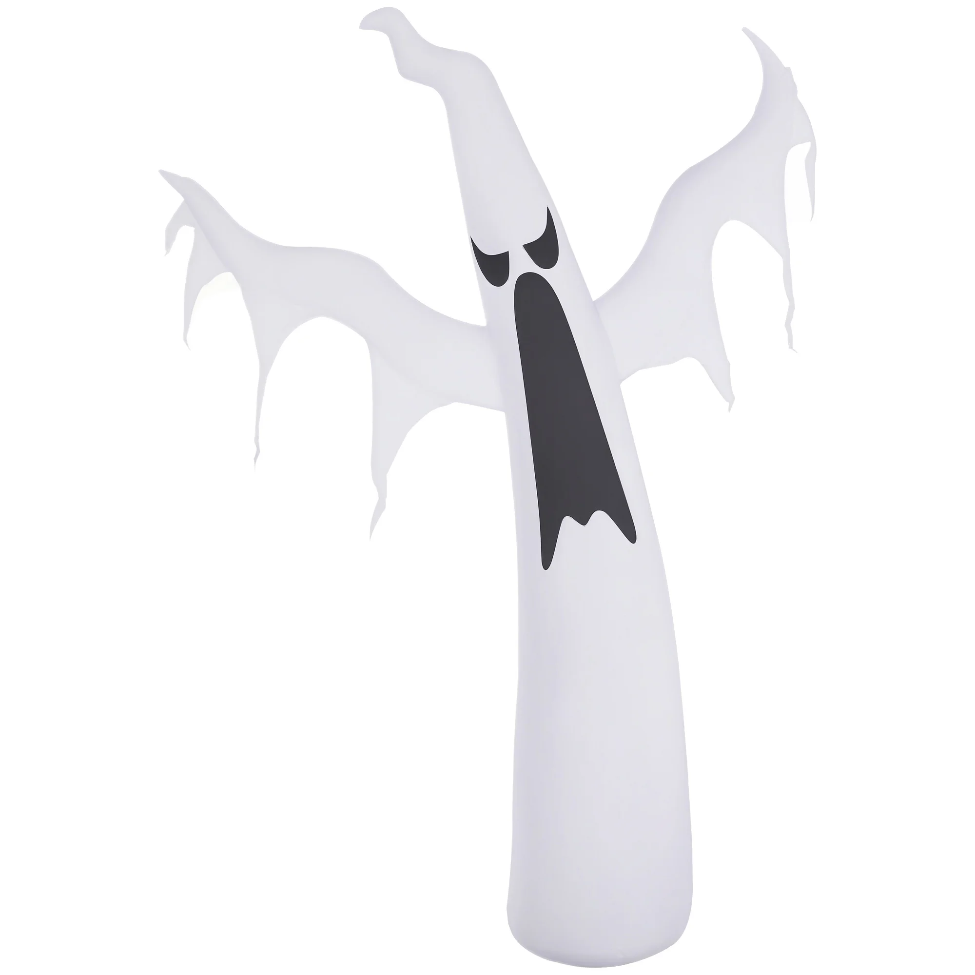 Homcom 6' Tall Halloween Inflatables Outdoor Decorations White Ghost