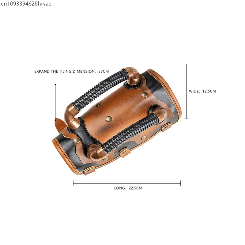 1 ชิ้นไวกิ้งยุคกลางอัศวินสายรัดข้อมือ Steampunk PU หนัง Bracers Pirate Knight Gauntlet เกราะฮาโลวีนคอสเพลย์ Armband