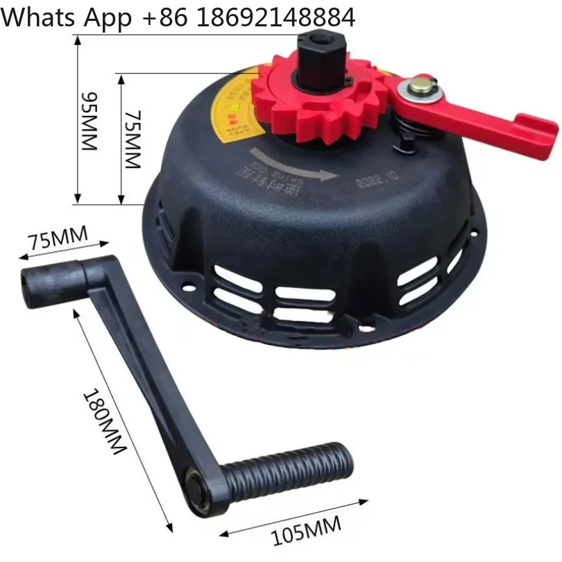 

168F 170F 188F Hand free pull starter, engine generator, micro tiller, dispensing machine accessories