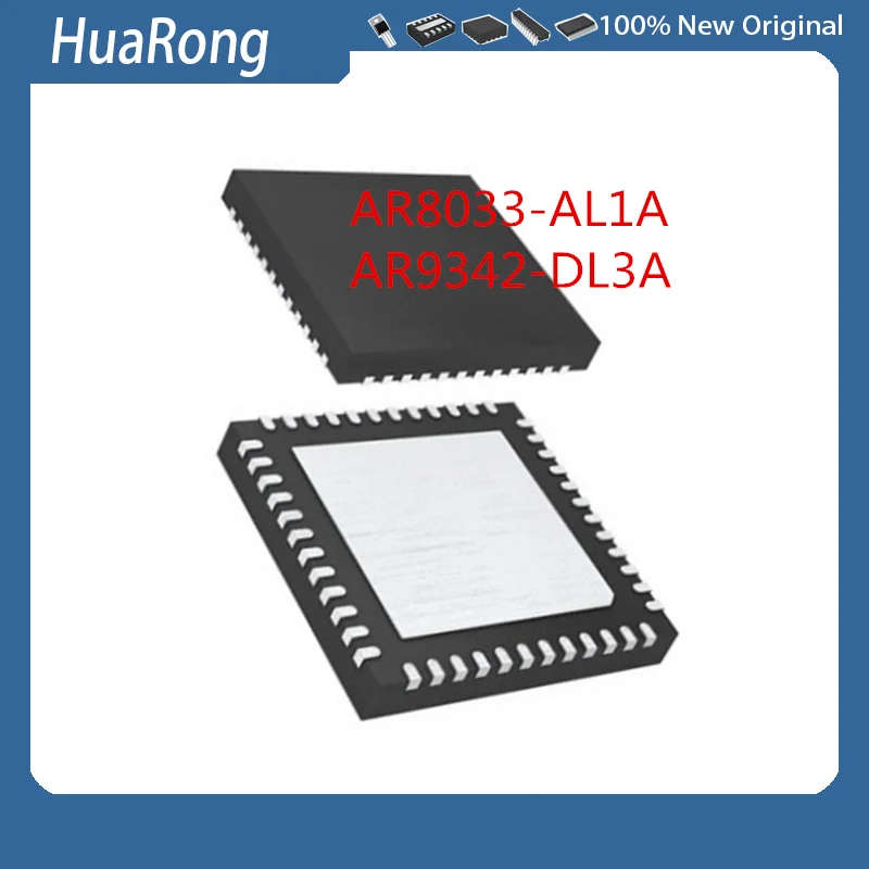 10PCS/LOT    AR8033-AL1A    AR8033-AL1A-R    AR9342-DL3A   AR9342      QFN48