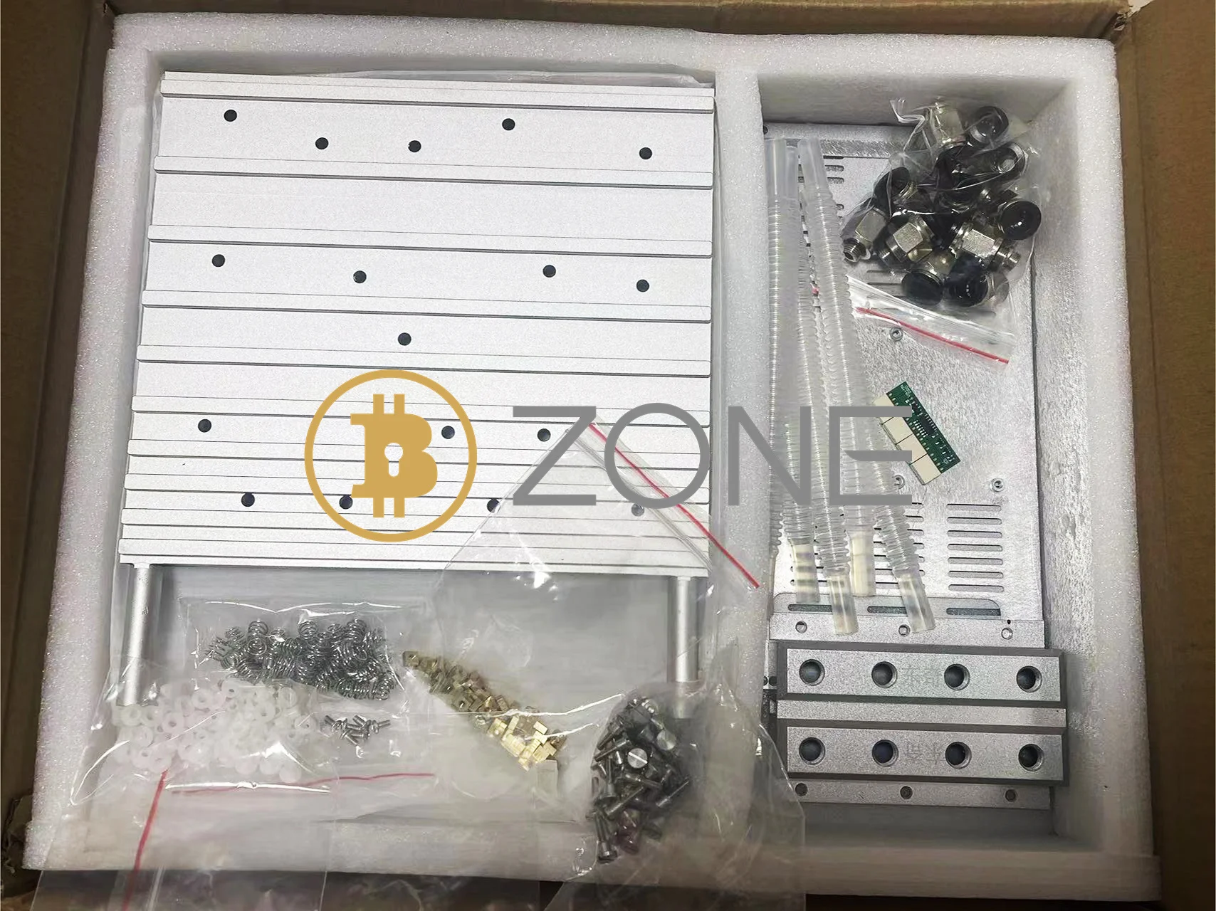 Liquid Cooling Dissipation Radiator Water Cooling Block With Screws Kit For Bitmain Antminer S19jpro+ 117T 120T