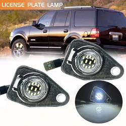 LED License Plate Light Tag Lamp Assembly for Ford Expedition and Freestar Freestyle Taurus X Lincoln Aviator Navigator Mercury