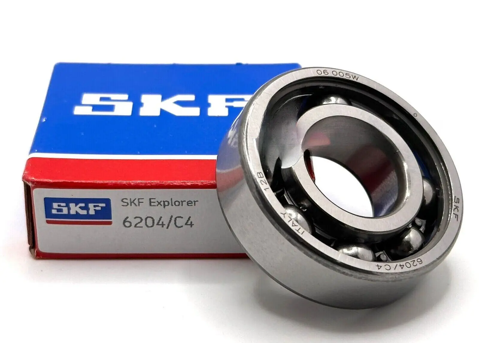 SKF 6204 C4 ROLAMENTO DE ESCOR PROFONDO, ABERTO, SEM VELOCAS 20x47x14mm