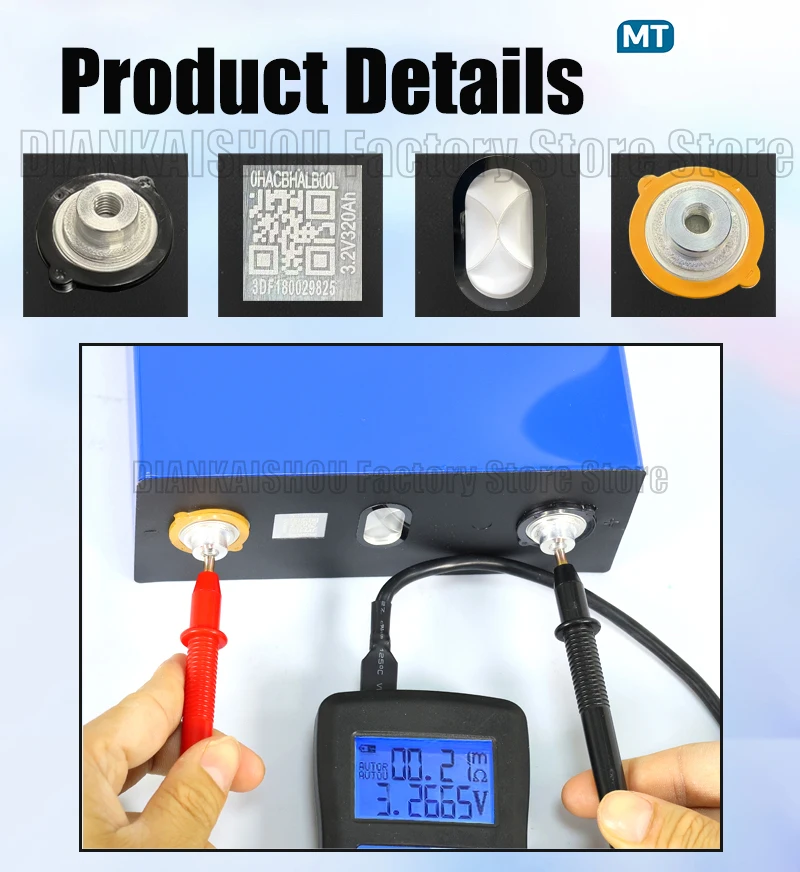 4 шт. новый 3,2 В 320 Ач 280 Ач 340 Ач 100 Ач lifepo4 аккумулятор DIY 12 В RV литий-железо-фосфатный аккумулятор класса А