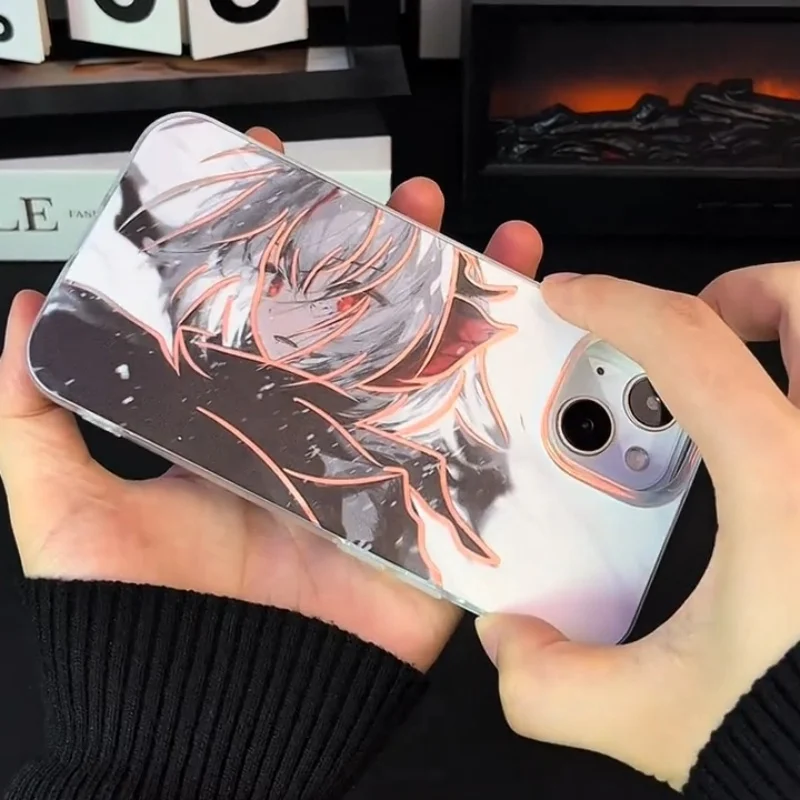Game Arknights Wiš'adel‌ Phone Case for iPhone 11 12 13 14 15 16 17 Pro Max Plus Air 17promax アークナイツ 명일방주 Girl Aurora Cover
