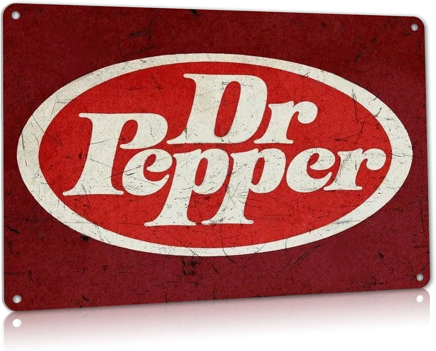 Ylens Dr Soda Pop Store Advertising Pepper Vintage Look Retro Wall Decor Bar Metal Tin Sign 8x12in