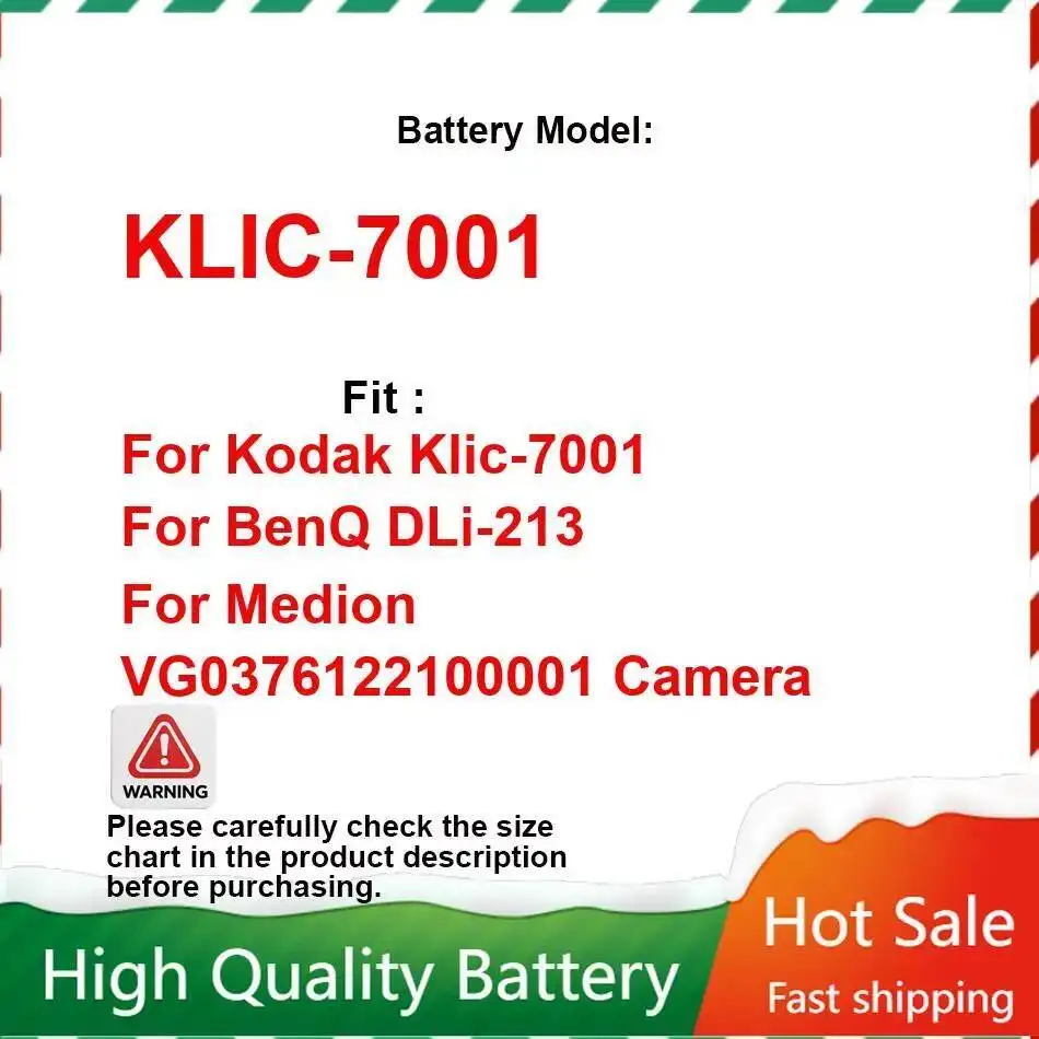 Camera Battery 1000…