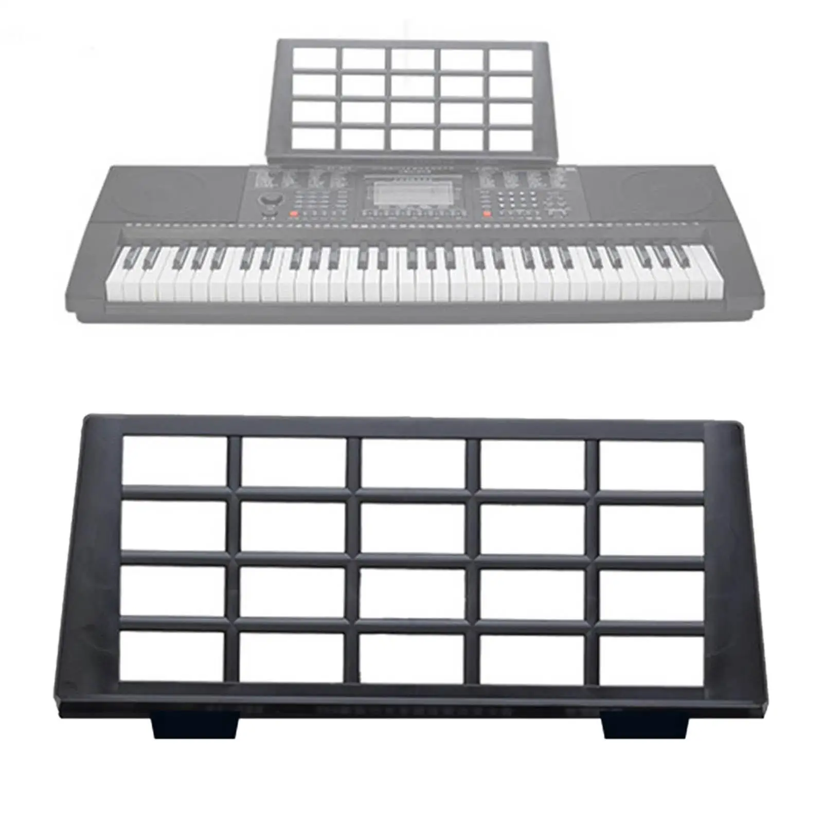 

Black Exquisite Piano Stand Slope With Slot For Sheet Music Slope Stand Prevent Falling Music Stand Type 2