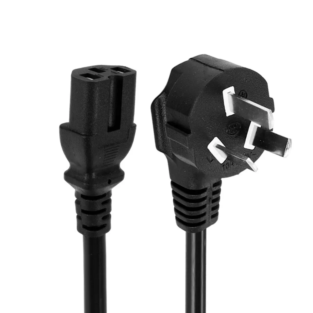 

CN AU Australia Power Cord China Australian Plug IEC320 C13 Power Extension Cable For PC Computer Monitor E