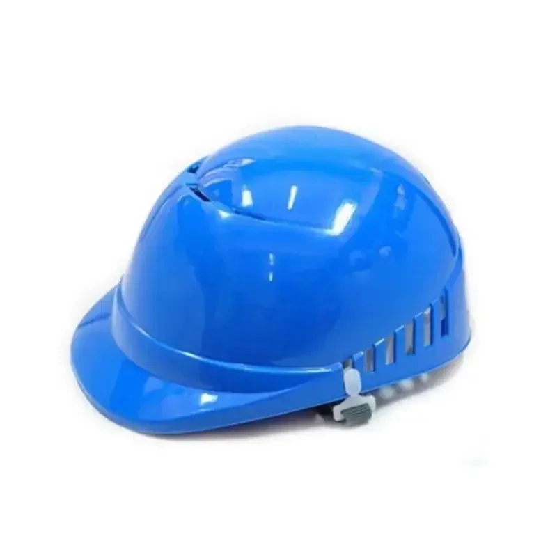 Chapéu duro do trabalho do capacete de segurança com forro plástico do coxim, capacete de segurança anticolisão da construção, vermelho, amarelo, azul, branco