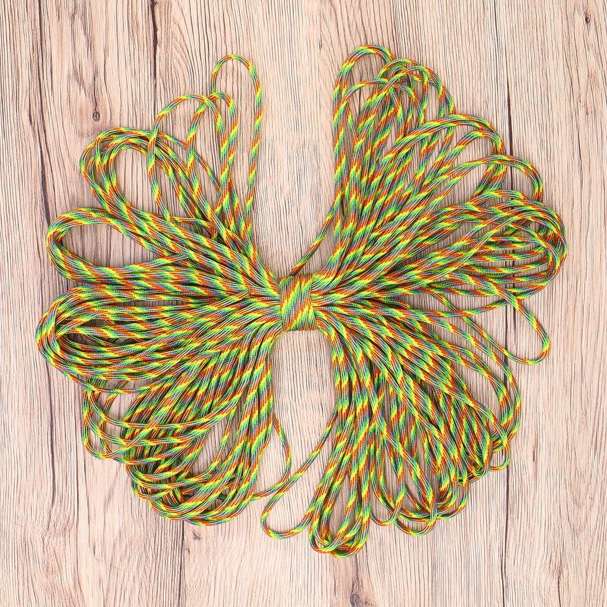 

Survival Seven Cores Umbrella Rope Crafting Kit Nylon Parachute Cord (30 Meters, Colorful)