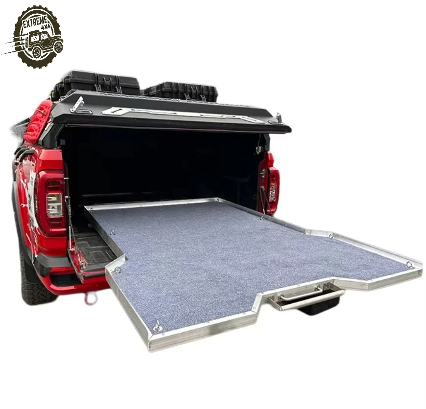 

Push Pull Cargo Drawer Sliding Tray Multi Functional Universal Pickup Truck Bed Slide Tray