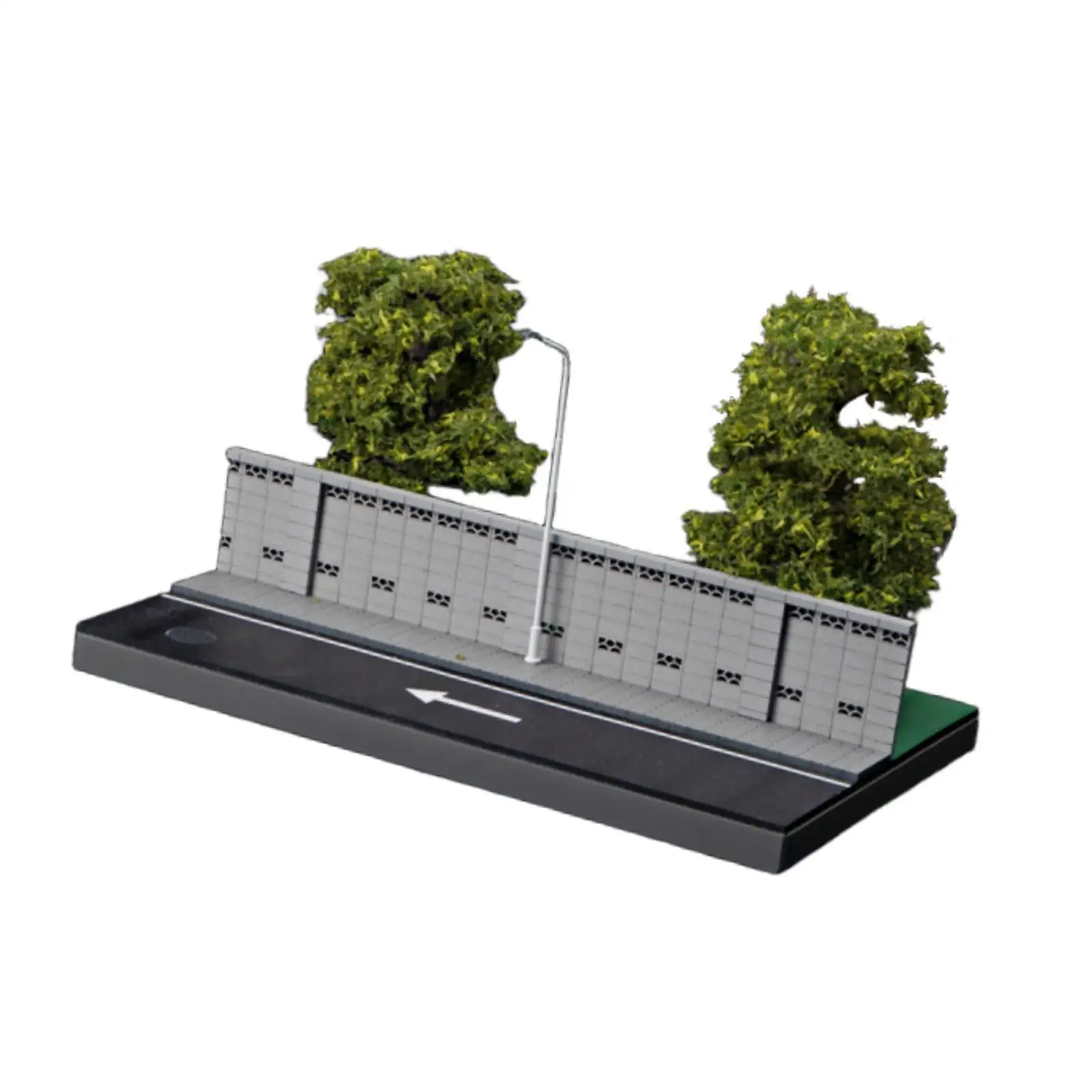 1/64 Vehicle Model Display Case Scene Accessory for Diorama Sand Table Scene