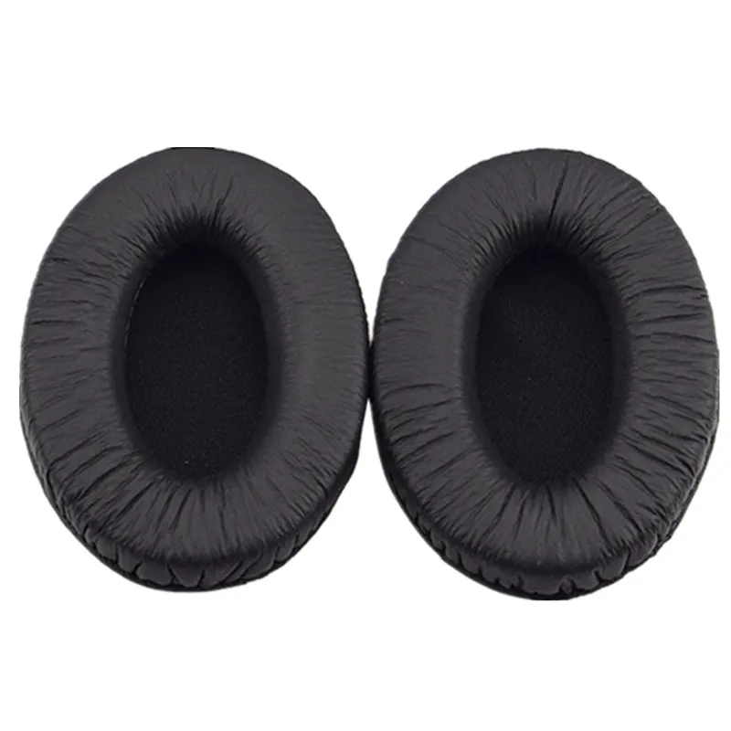 Sostituzione 1 paio di cuscinetti per le orecchie in pelle rugosa Cover o fascia per Sennheiser HD457 HD202 HD212 HD447 HD497 cuffie cuffie