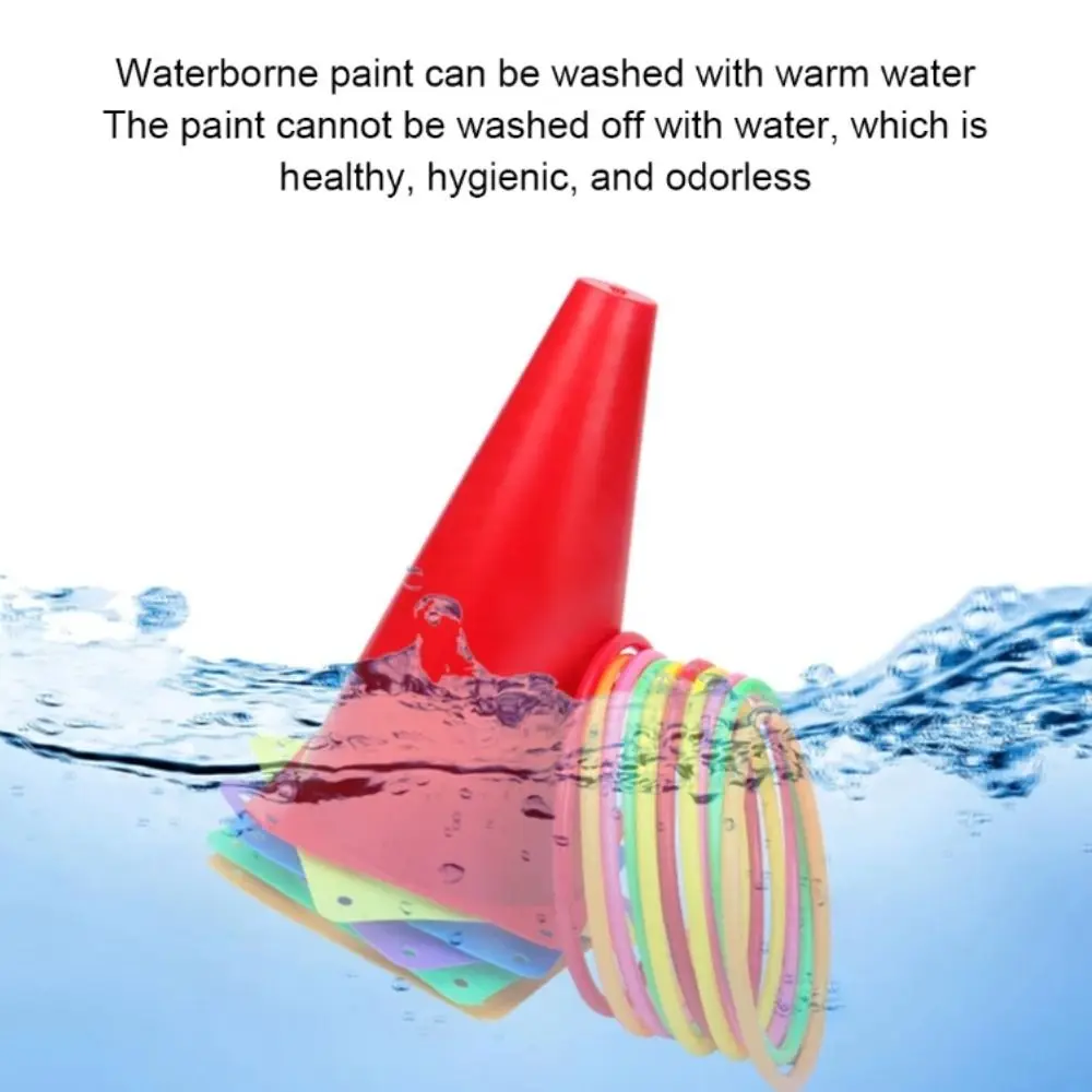 

Игра «Радужные кольца»: интерактивная игра с кольцами для метания на конусе, развивающая скорость реакции и сенсорные навыки