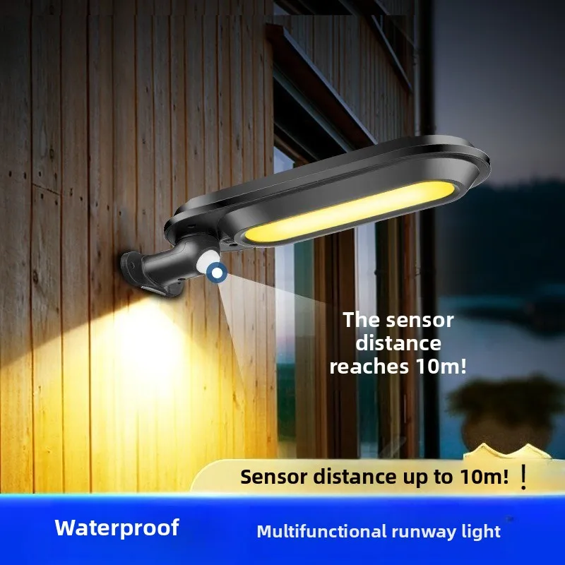 

Solar wall lamp, outdoor garden lighting street lamp, outdoor human body induction wall lamp