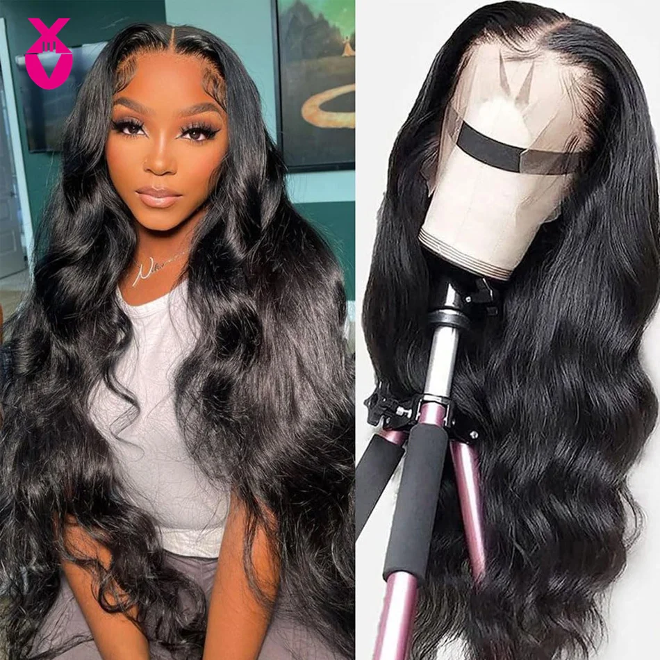 

13x4 Body Wave Lace Front Wigs Transparent Lace Frontal Wigs Remy Human Hair Wigs HD Lace Human Hair Wigs For Black Women