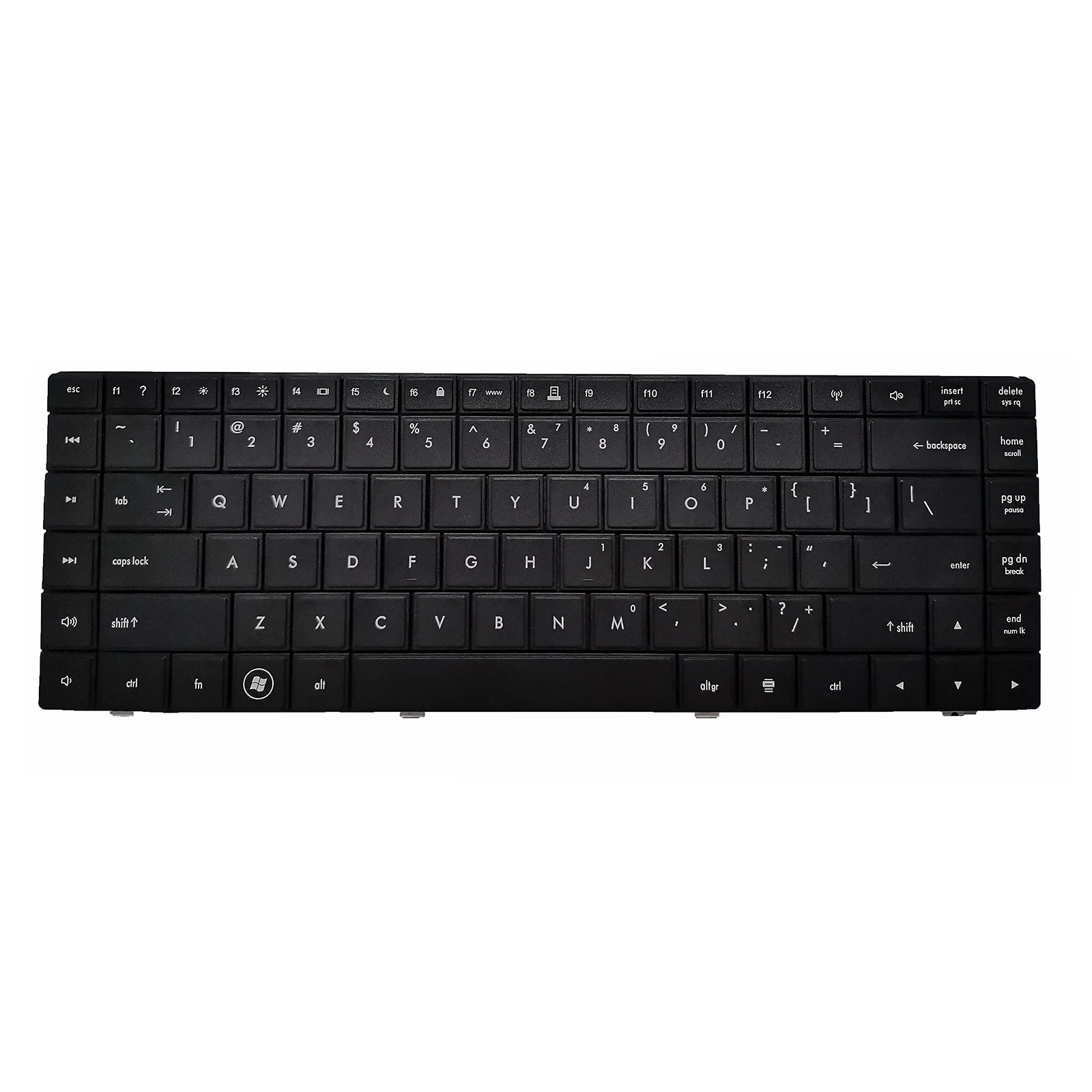 

US Keyboard for Hp Compaq 620 621 CQ620 CQ621 625 CQ625 CQ620 CQ621 CQ625 606129-001 no pointer no backlight