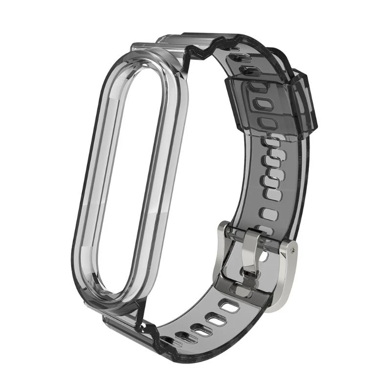 E74D Fit for Mi Band 6 5 4 3 Smartwatch Adjustable Band Strap Sweatproof Wristband Anti-Deformed Bracelet Waterproof