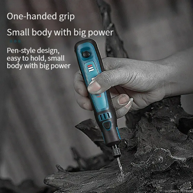 Imagem -03 - Xiaomi Longsa Mini Furadeira Elétrica Caneta Grinder Engraver Ferramenta Rotativa Elétrica Máquina de Moer