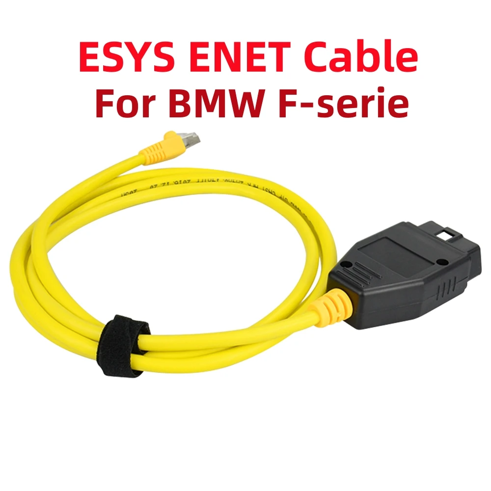 

Для BMW ESYS ENET Кабель для передачи данных ENET Ethernet-интерфейс OBD E-SYS ICOM Кодирование для диагностического кабеля F-Series Кодирование данных OBDII