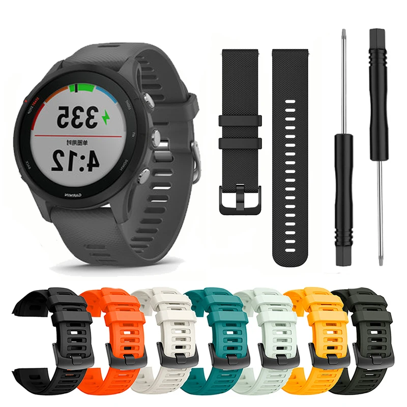 20 22 26MM Silicone WatchBand Strap For Garmin Fenix 7 7X 6X 6 Pro 5 5X Epix Gen2 Enduro 2 WristStrap QuickFit Release Bracele