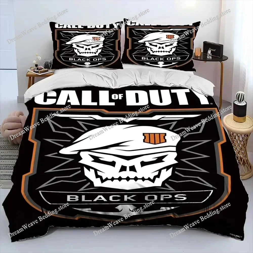 

COD Game, Call of Duty ,Gamer Comforter Bedding Set,Duvet Cover Bed Set Quilt Cover Pillowcase,king Queen Size Bedding Set Boys