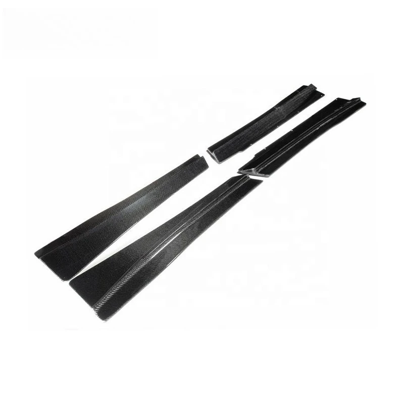 Carbon fiber side bumper apron surround skirt side shovel modification accessories