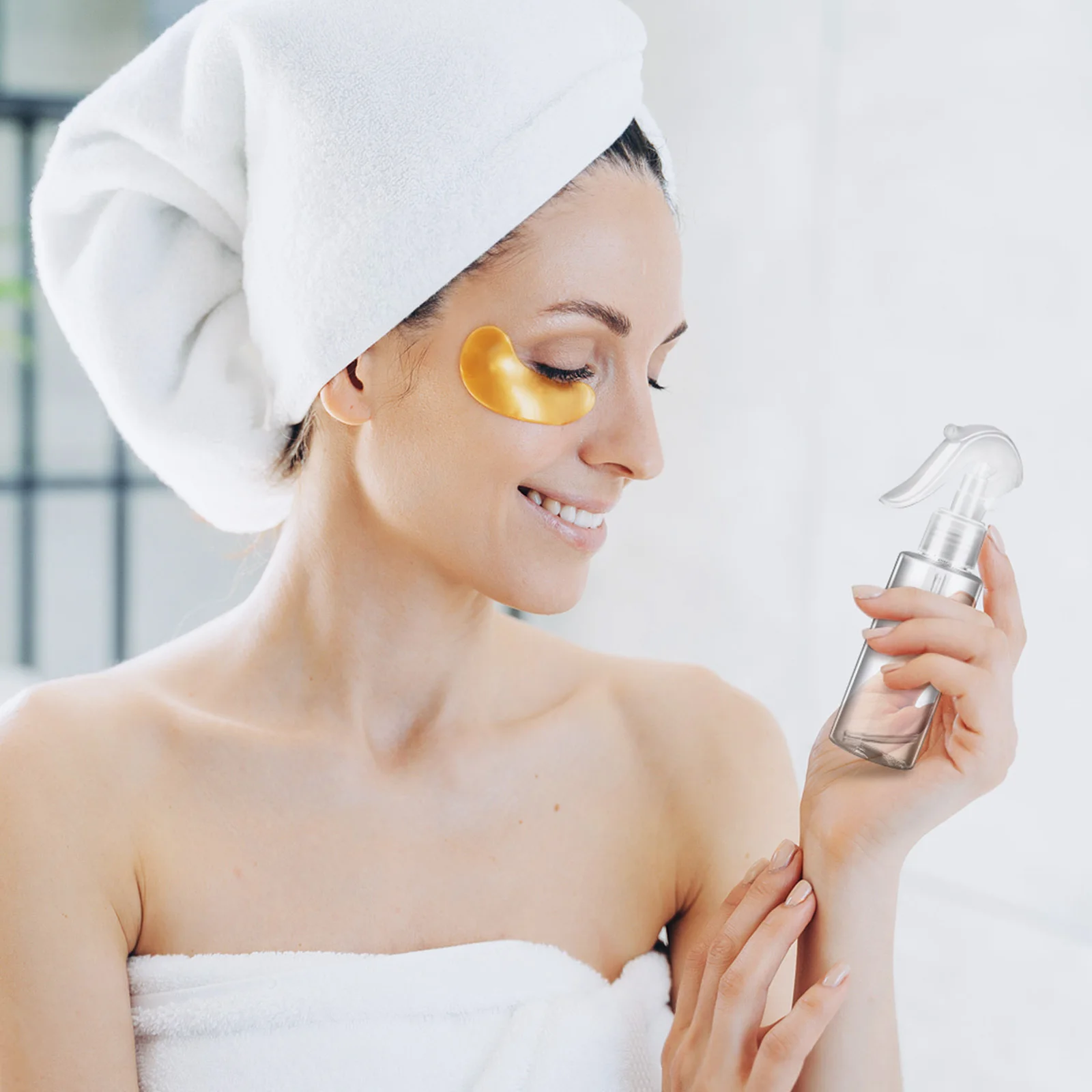 10 قطعة زجاجات رذاذ متينة قابلة لإعادة الملء للسفر زجاجات تخزين العطور مانعة للتسرب مستحضرات التجميل زجاجة مستحضرات التجميل زجاجة فارغة #6