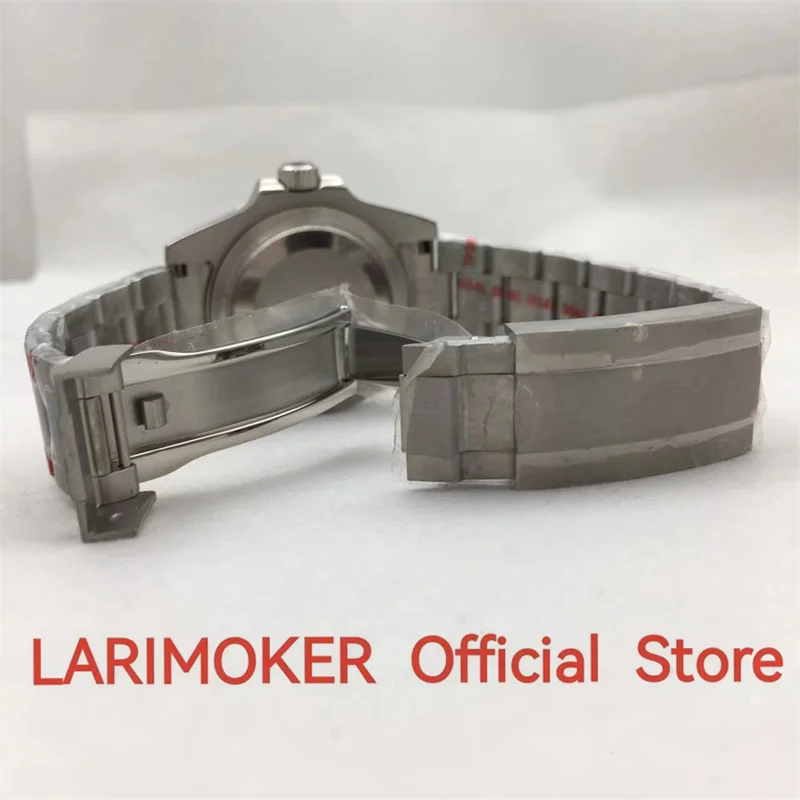 LARIMOKER 43mm Watch Case Sapphire glass  fit NH34 NH35 NH39  ETA2824 PT5000 ST2130 MIYOTA8215 821A 8205 DG MINGZHU Band