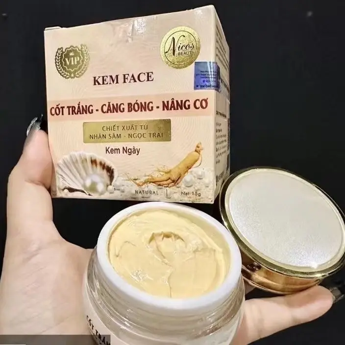 Face Cream kem cot nam mau lon 15g 1hu ban ngày