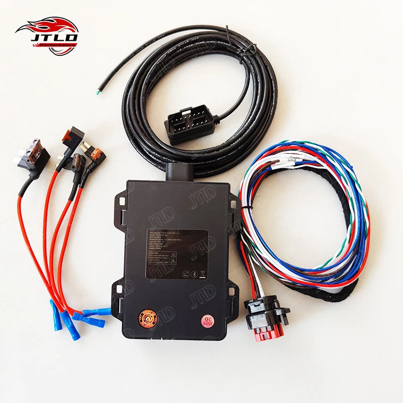 JTLD Hot Sale Exhaust Electronic Active Sound Booster Enhancer Smartphone Controller Remote Control with OBD cable for Speakers