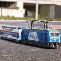 1:87 China Dongfeng HEXIE Train Toy Alloy Model Diecast Car Door Opened Sound Light Power Driven Driving Toy Vehice for Kid Gift