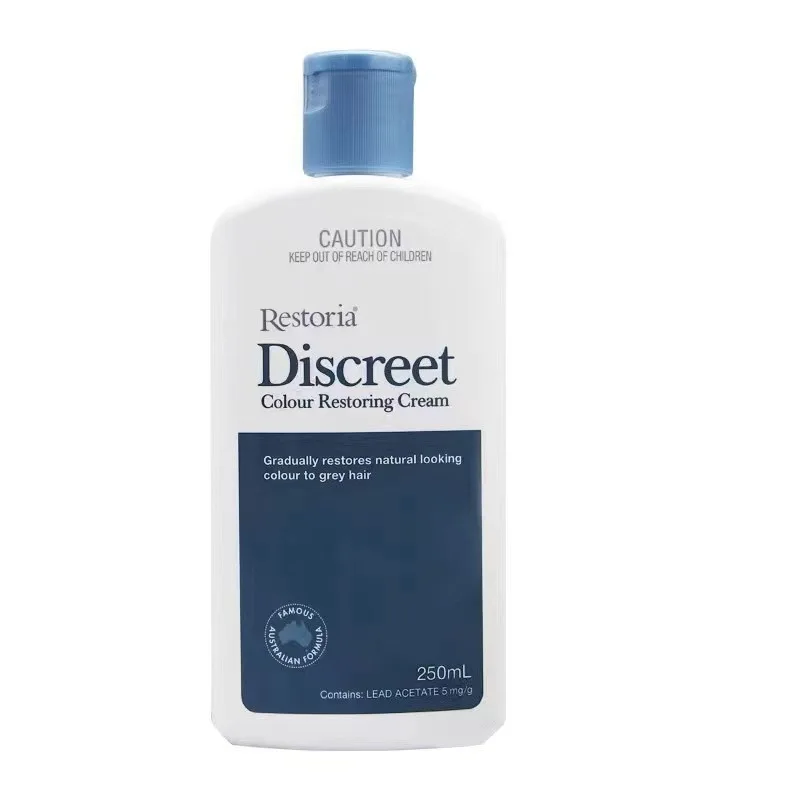 Loção original para cabelos para homens e mulheres, restauração, cor discreta, reduzir cabelos grisalhos, 250ml, 1 pc