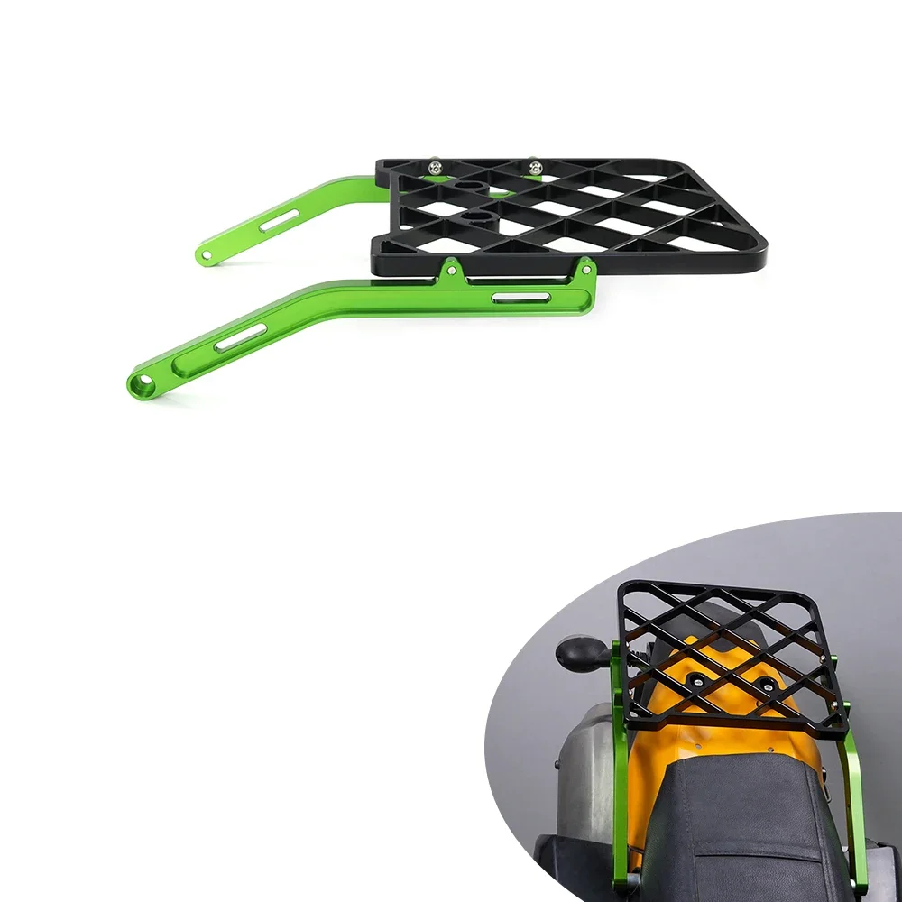 

For Kawasaki KLX250 KLX250S KLX250SF 2009-2023 KLX300 KLX300 SM 2009-2025 Motorcycle Rear Solo Seat Luggage Rack Support Shelf