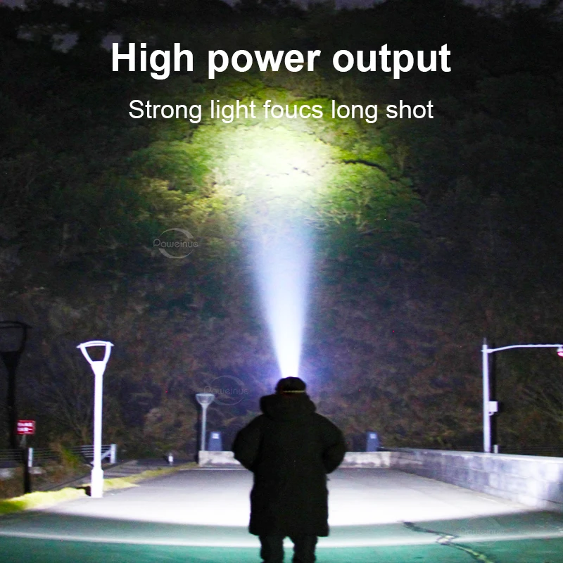 فانوس الرأس Led قابل لإعادة الشحن عالي الأداء 5 أوضاع المصباح 18650 بطارية مقاوم للماء الصيد كشافات الرأس في الهواء الطلق