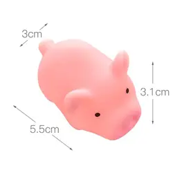 Realistic Pig  Ball Cartoon Toy Soft  Toy Fidget Ball Interactive Toy Super Cute for Offices Decompress