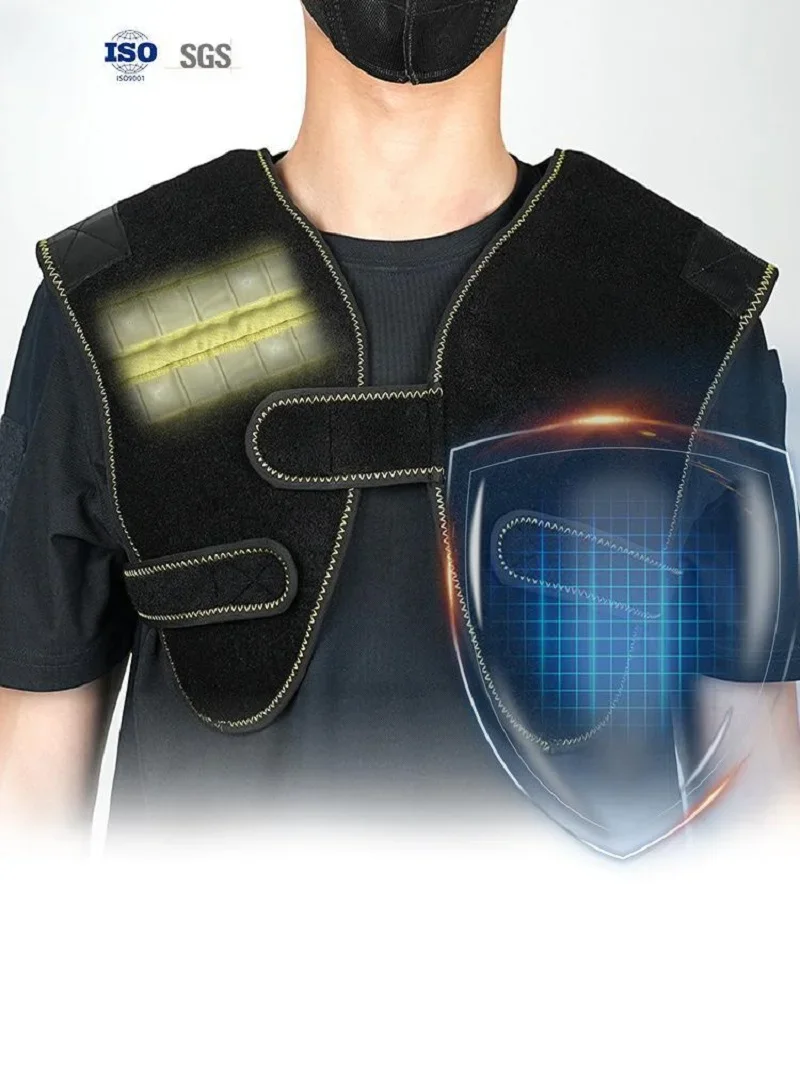 وسادات حماية الكتف المضادة للطعن من المستوى 5 من SGS، مضادة للطعن، دفاع بنفسك، درع مقاوم للحماية للأمن في الهواء الطلق