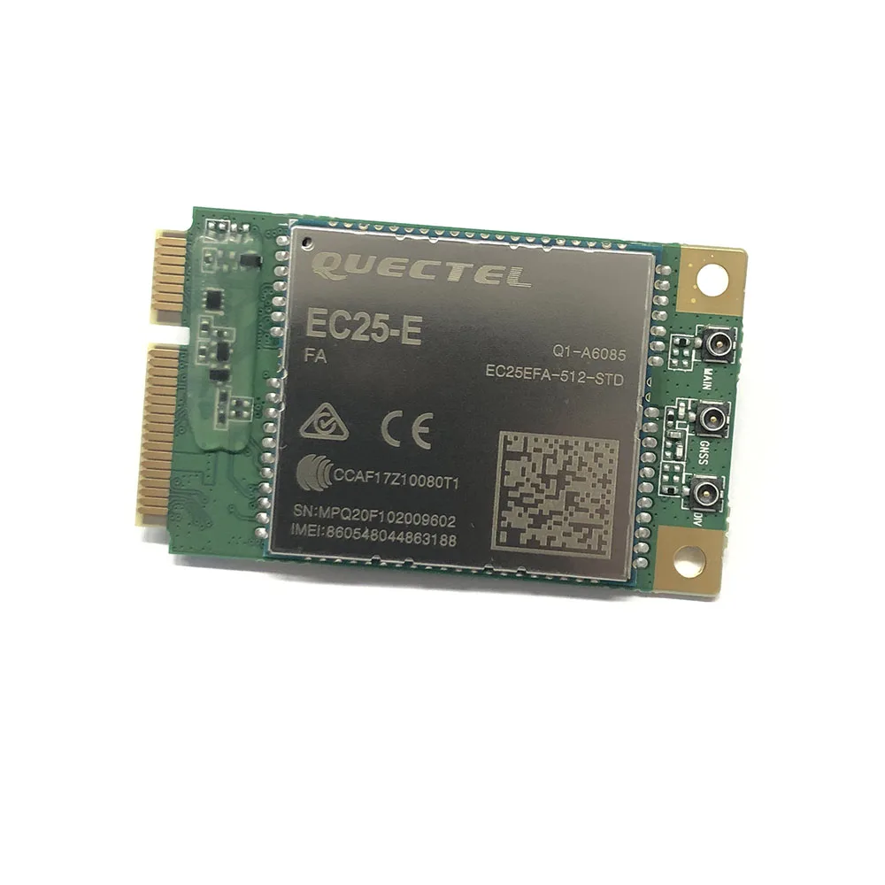 Quectel EC25-EFA LTE Cat4 Module Support GNSS EC25-EFA -PCIE Russia is unavailable for Europe/Middle East/Africa/Korea/Thailand