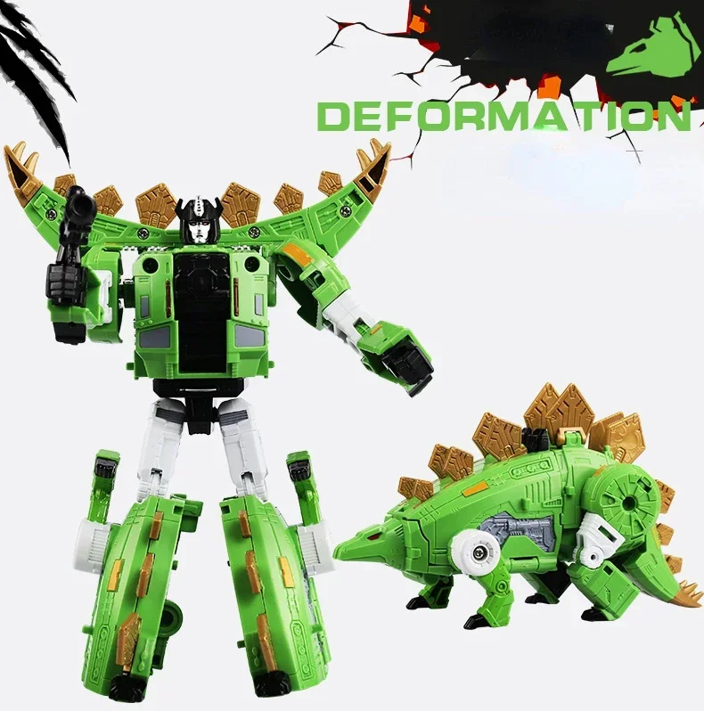 In Magazzino Trasformazione Giocattoli Robot Tianyuan TB13B Dinosauro 5-in-1 Dinoking Versione Ingrandita Modello Action Figures Collezione Regalo