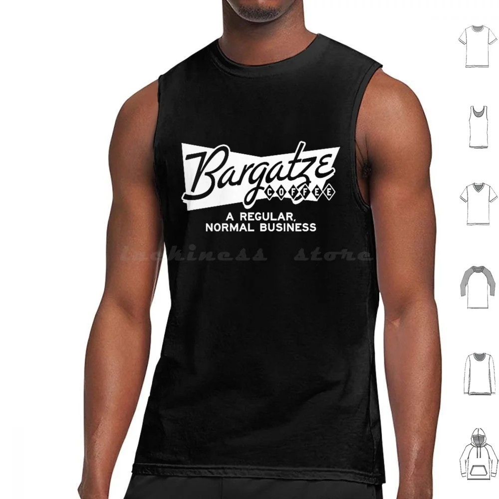 Bargatze Coffee Diner Tank Tops Vest Sleeveless Nate Bargatze Quote Weekend Update Books Reading Comedian Snl Monologue